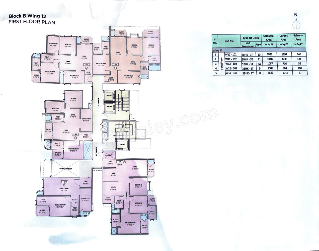 Sattva Vasanta Skye Floor plan 2