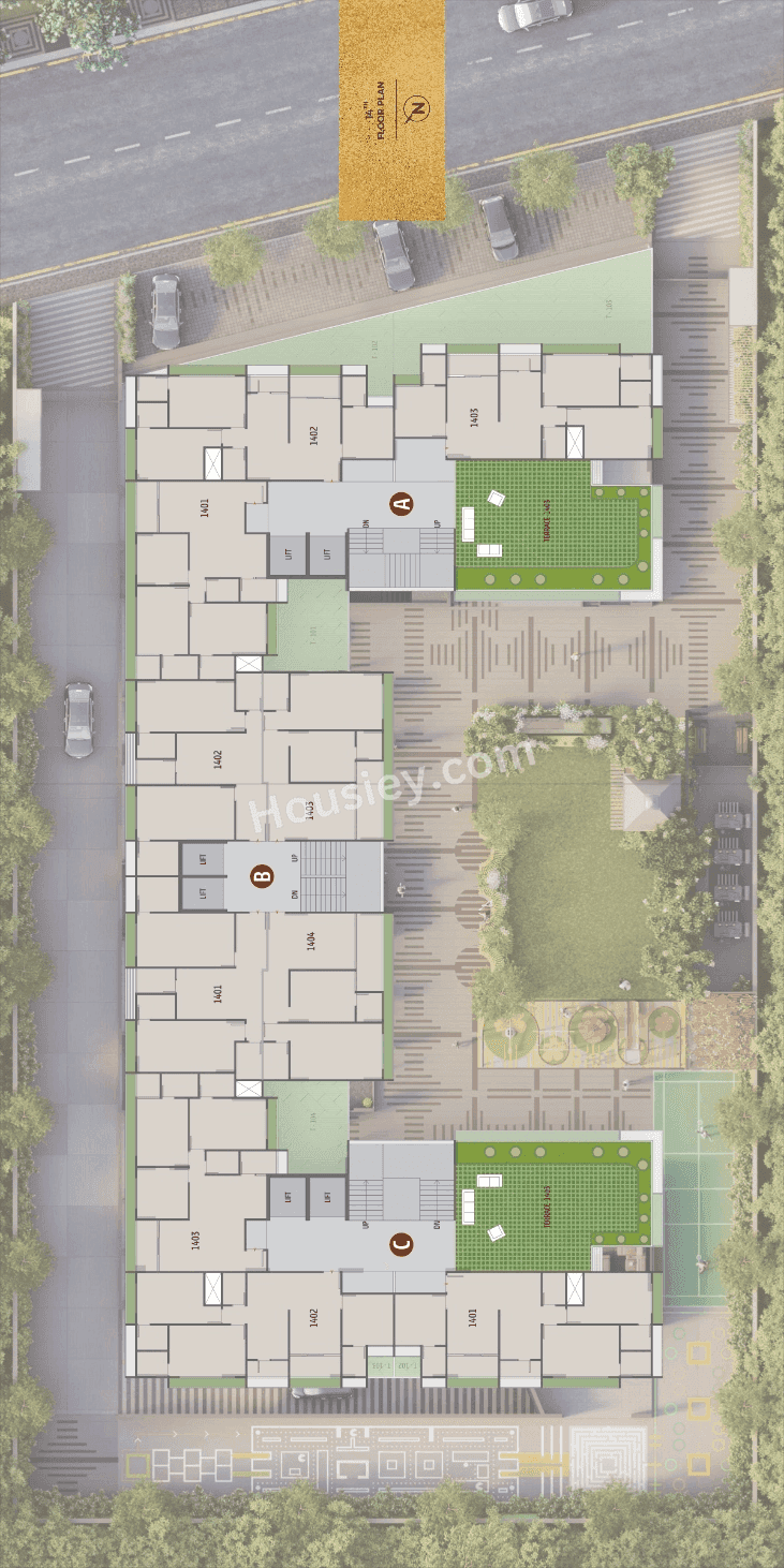 Satvam Viburnum Floor plan 2