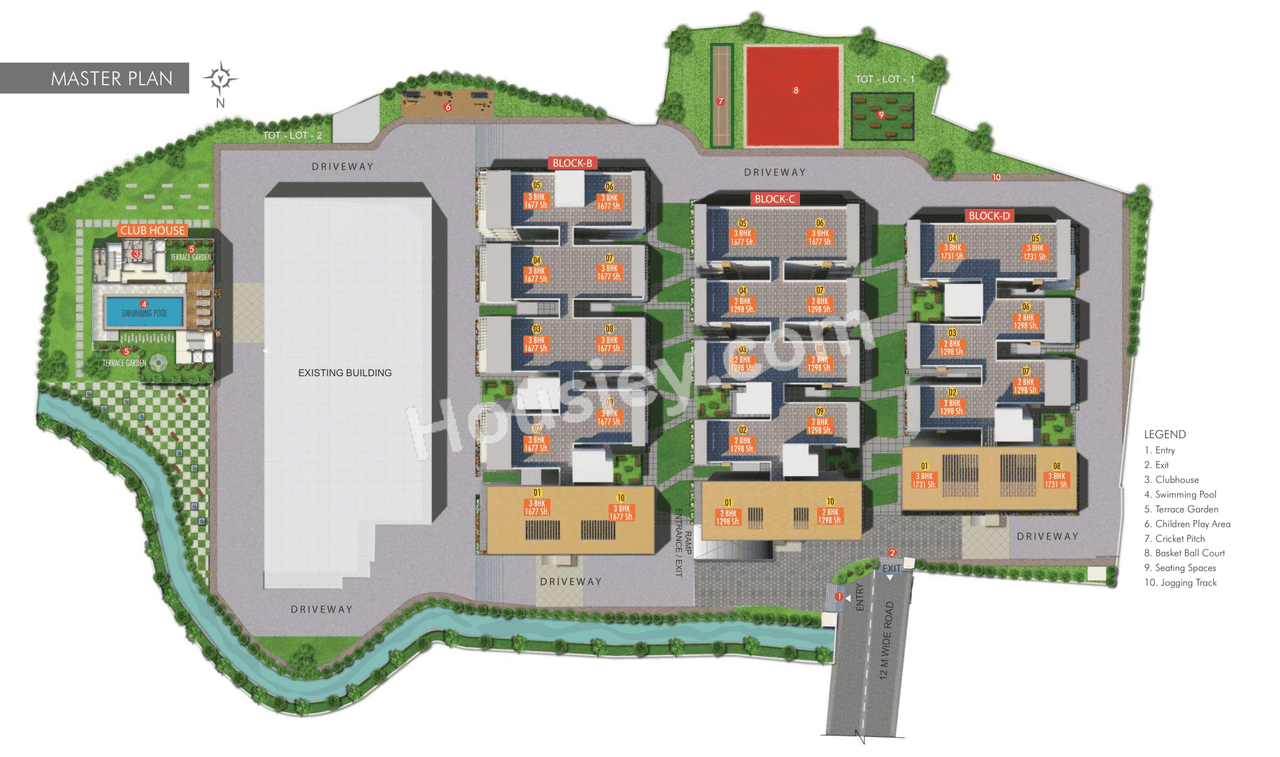 Satya Sree Nivriti Homes Master Plan