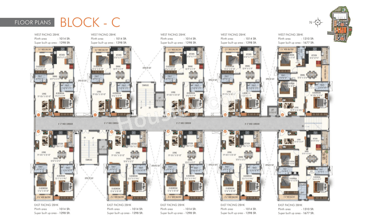 Satya Sree Nivriti Homes Floor plan 1