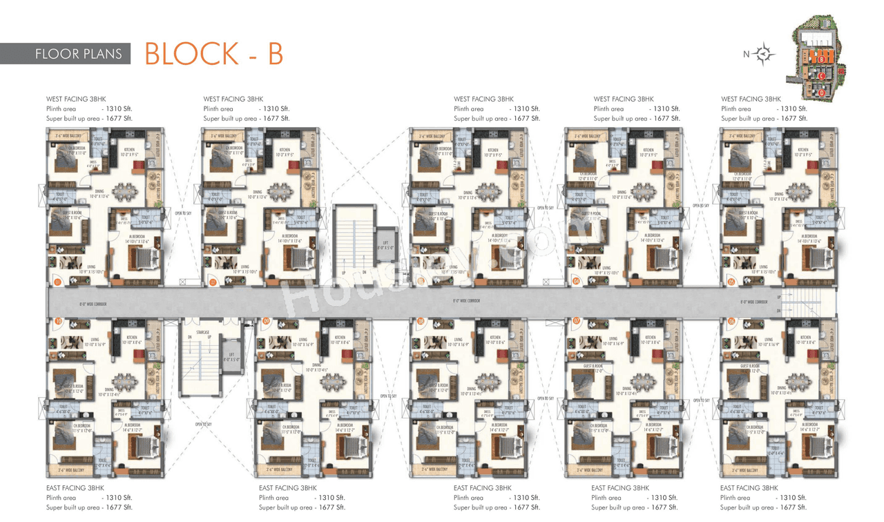 Satya Sree Nivriti Homes Floor plan 2