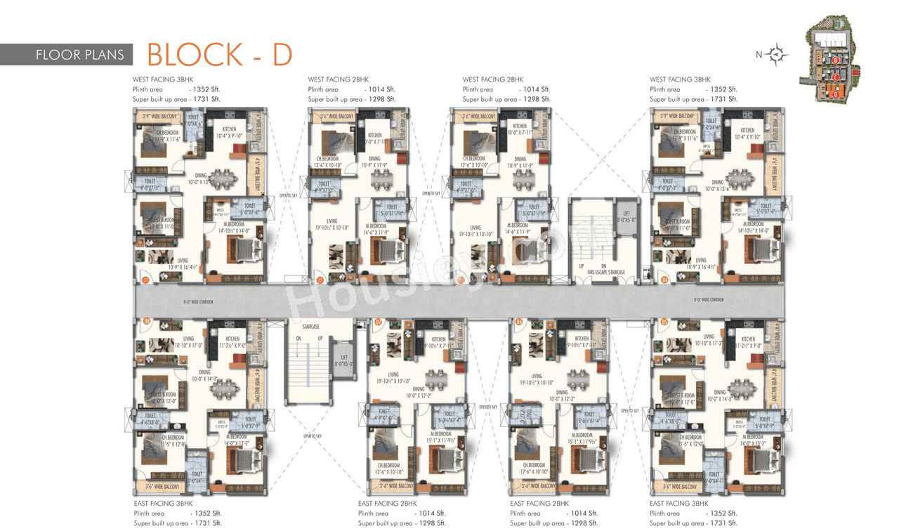 Satya Sree Nivriti Homes Floor plan 3