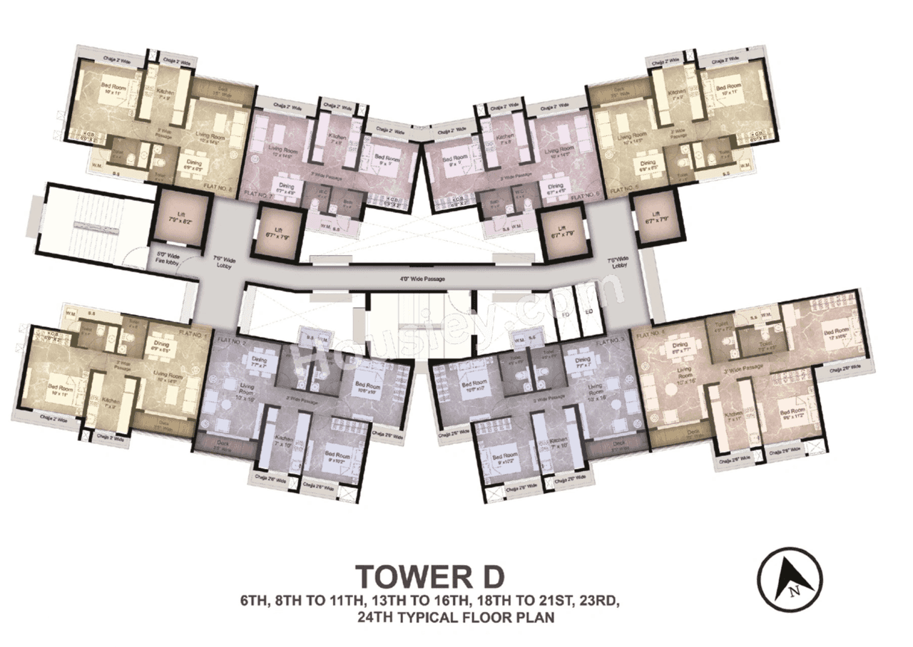 Satyam Queens Necklace Floor plan 8
