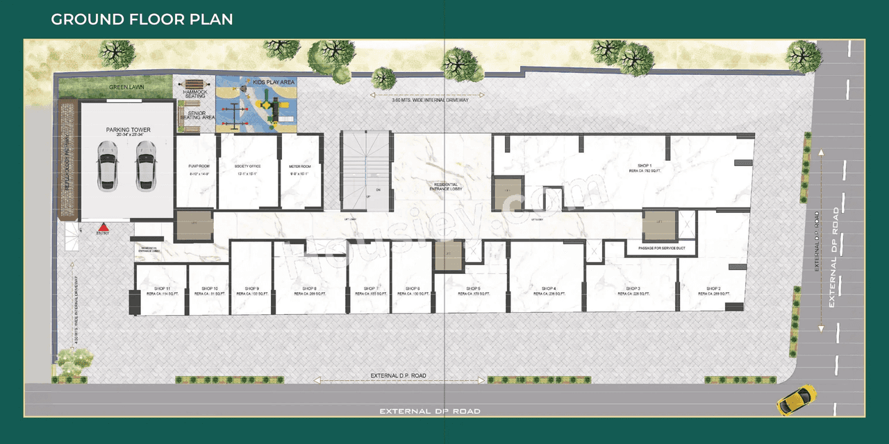 Sayba Crystal Floor plan 2