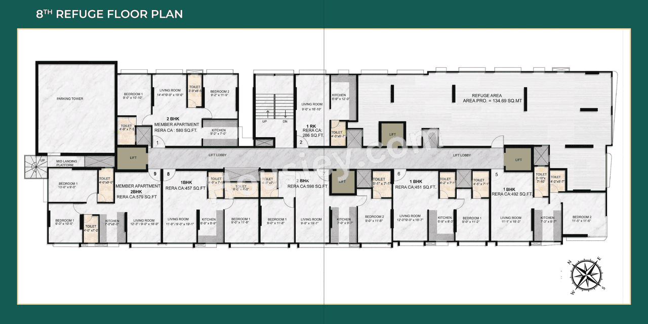 Sayba Crystal Floor plan 3