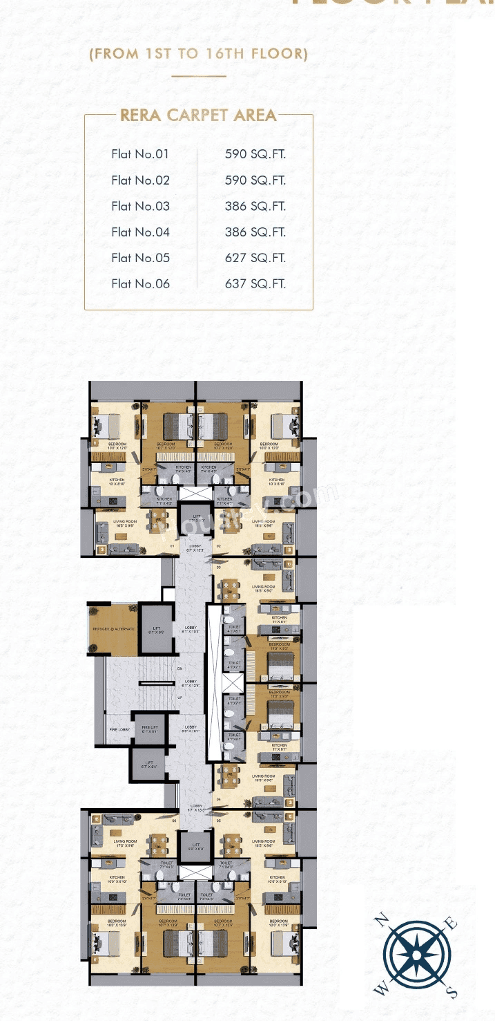 SB Paradise Floor plan 1
