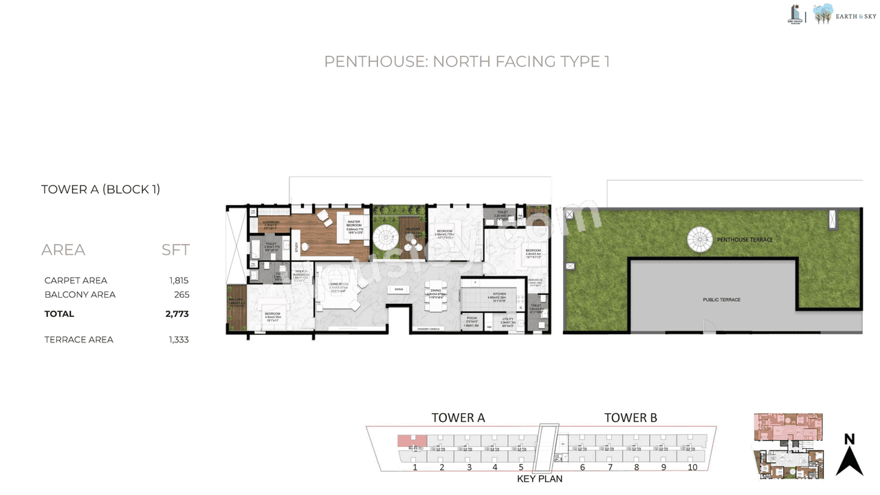 SBR Earth & Sky Floor Plan