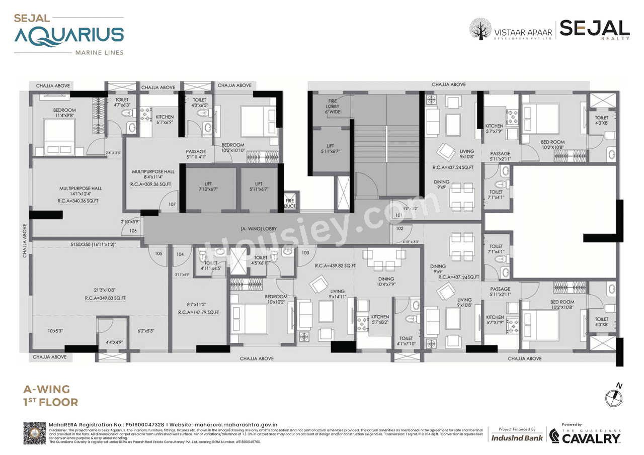 Sejal Aquarius Floor plan 2