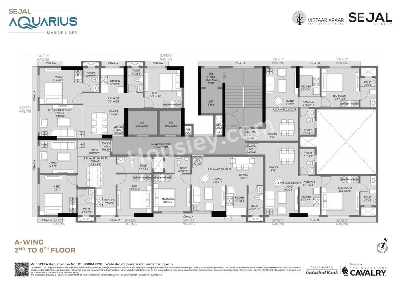 Sejal Aquarius Floor plan 3