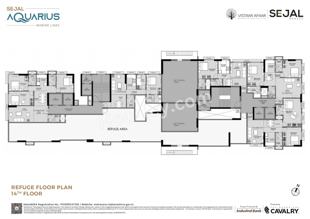 Sejal Aquarius Floor plan 12