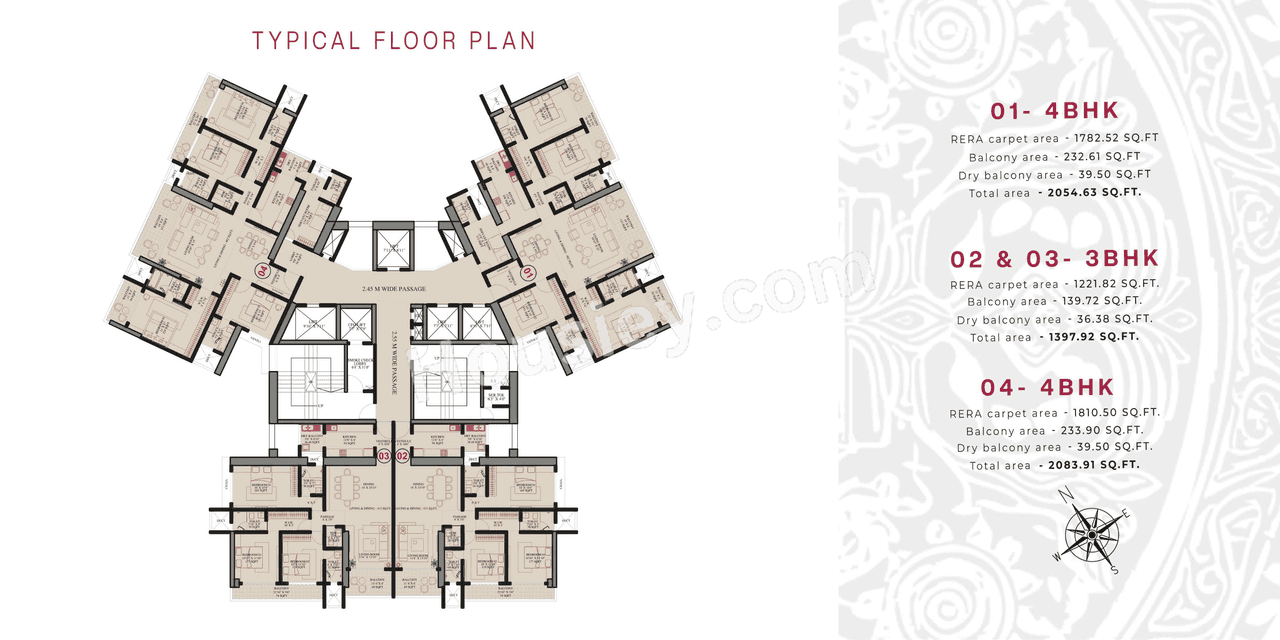 Sejal Starom Ekya Floor plan 1