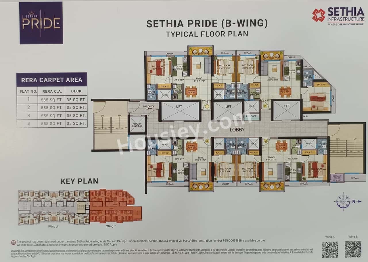 Sethia Pride Floor plan 2