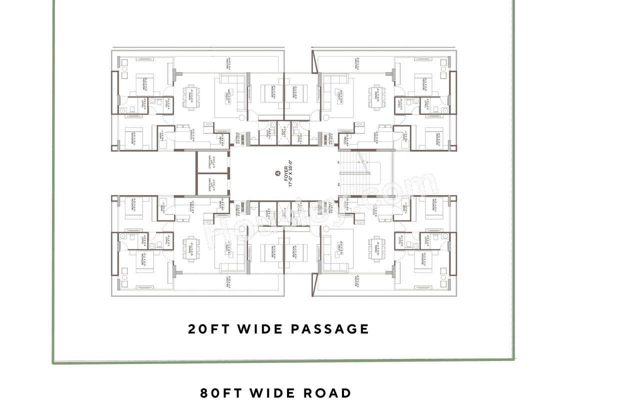 Seventh Westpark Floor plan 2