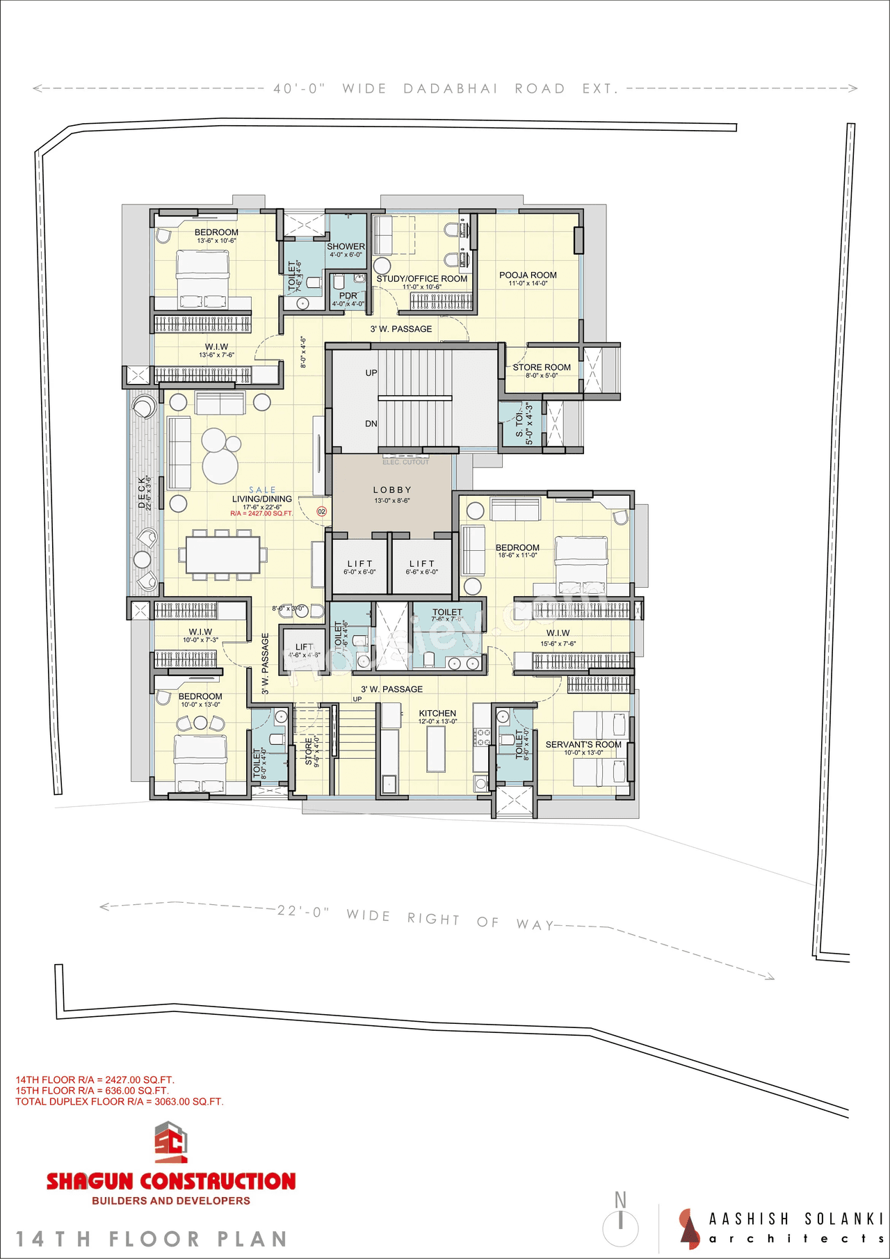 Shagun Residency Floor plan 1