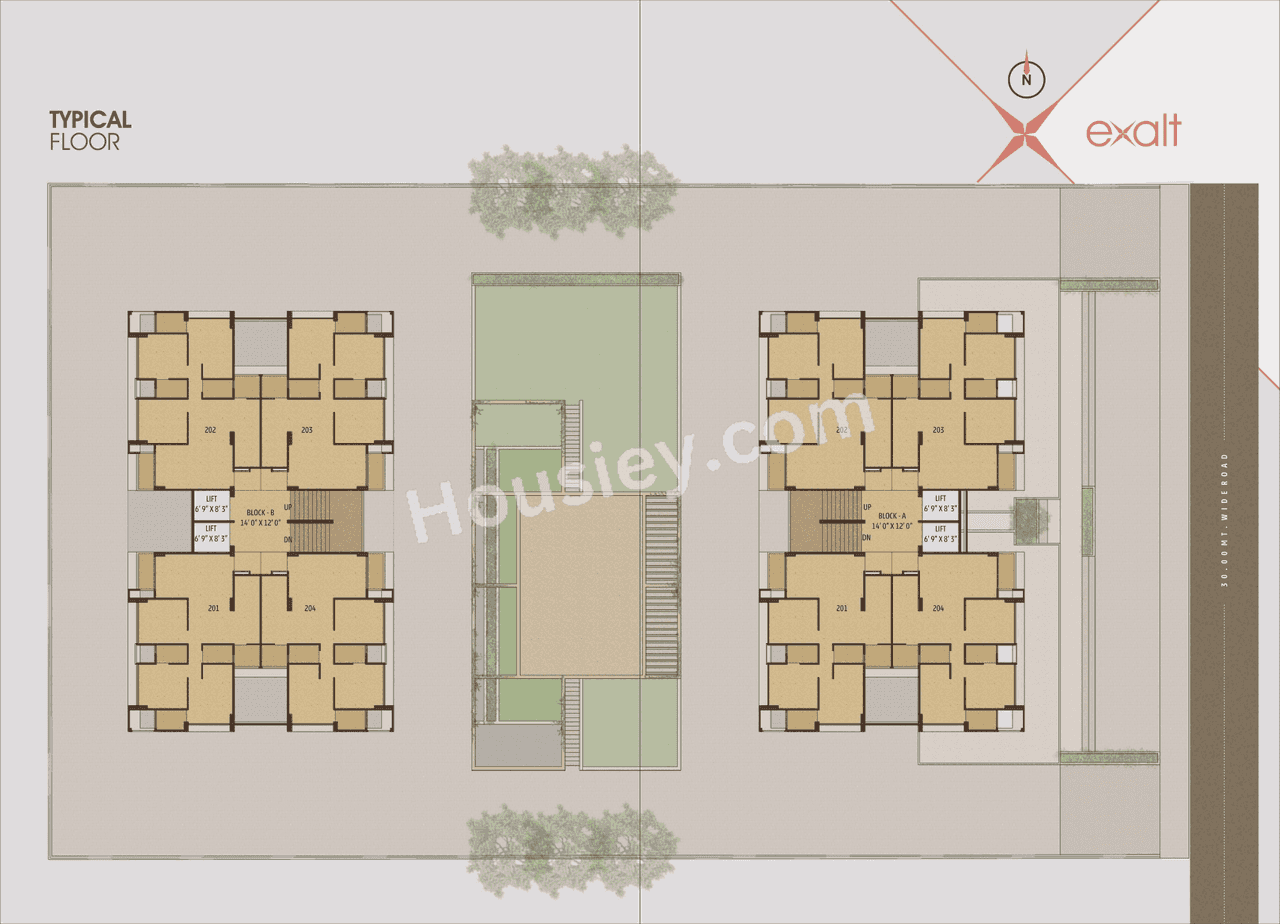 Shakti Exalt Floor plan 2