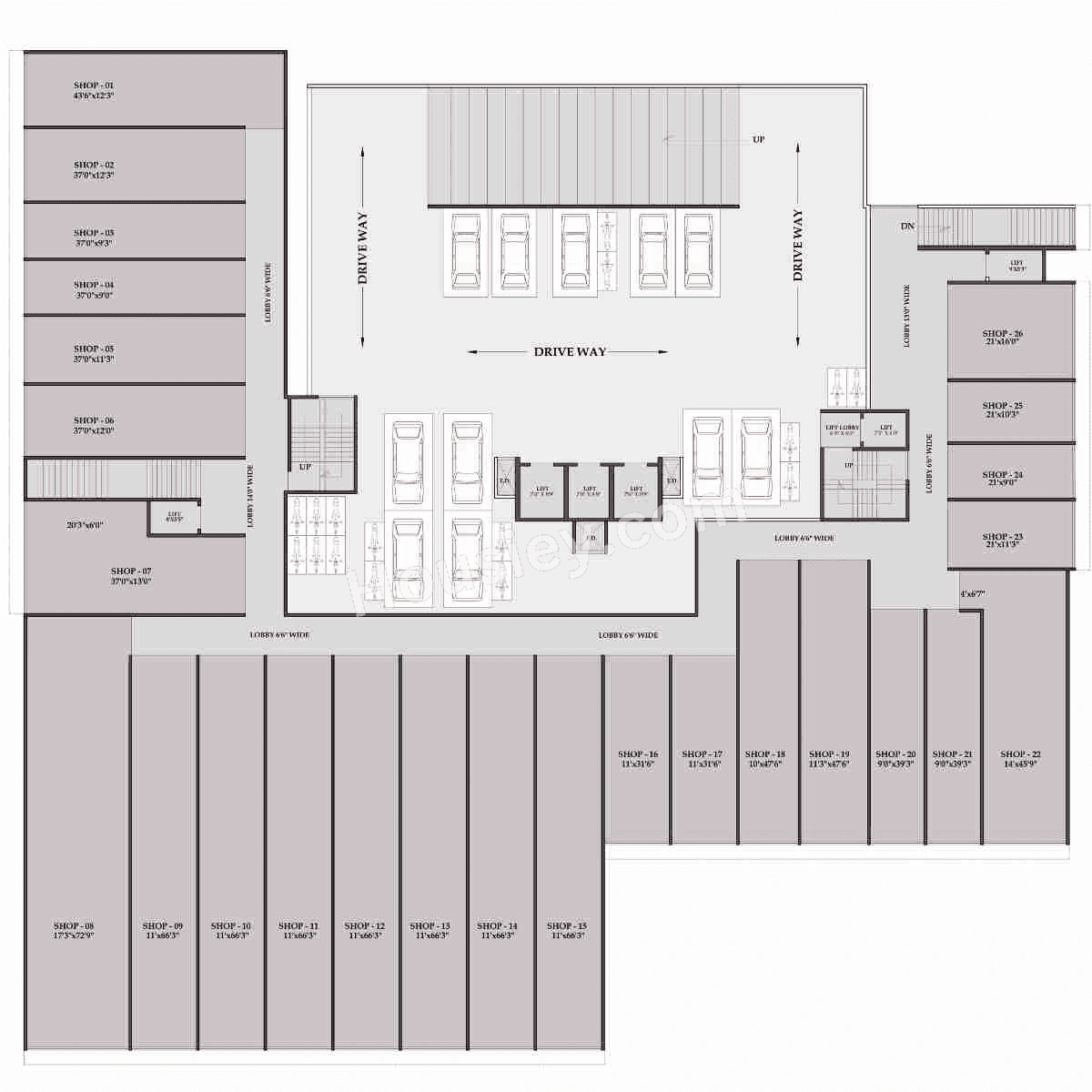 Shakti One Luxuria Floor plan 2