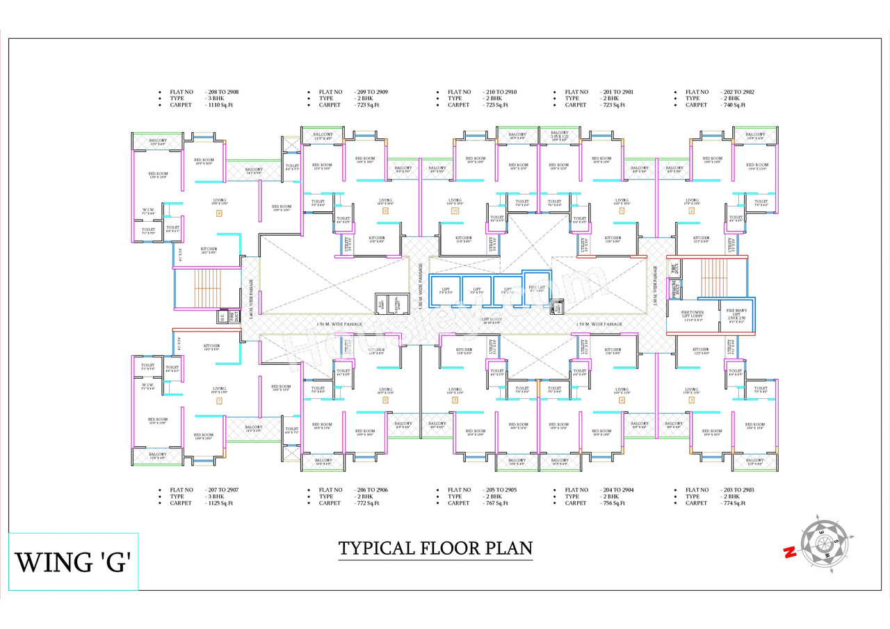 Shakuntal Alentia Floor plan 2