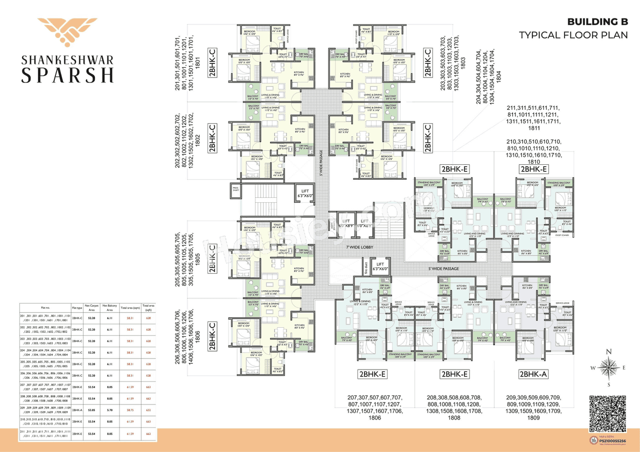 Shankeshwar Sparsh Floor plan 7