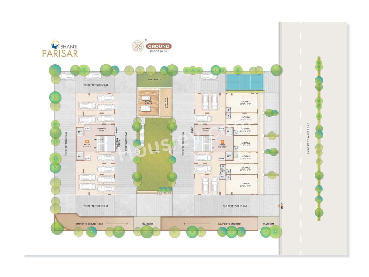 Shanti Parisar Floor plan 2