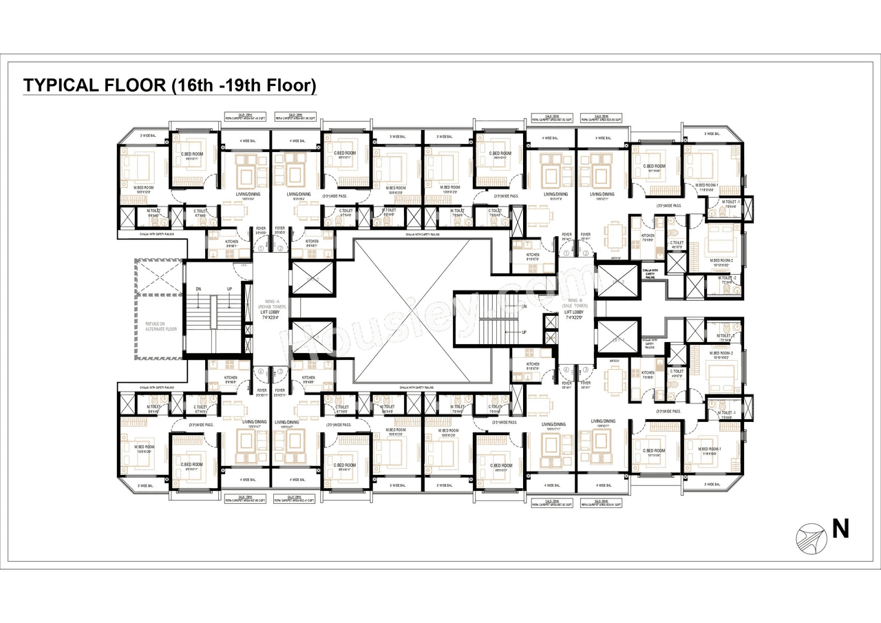 Shapoorji BKC 9 Floor plan 1