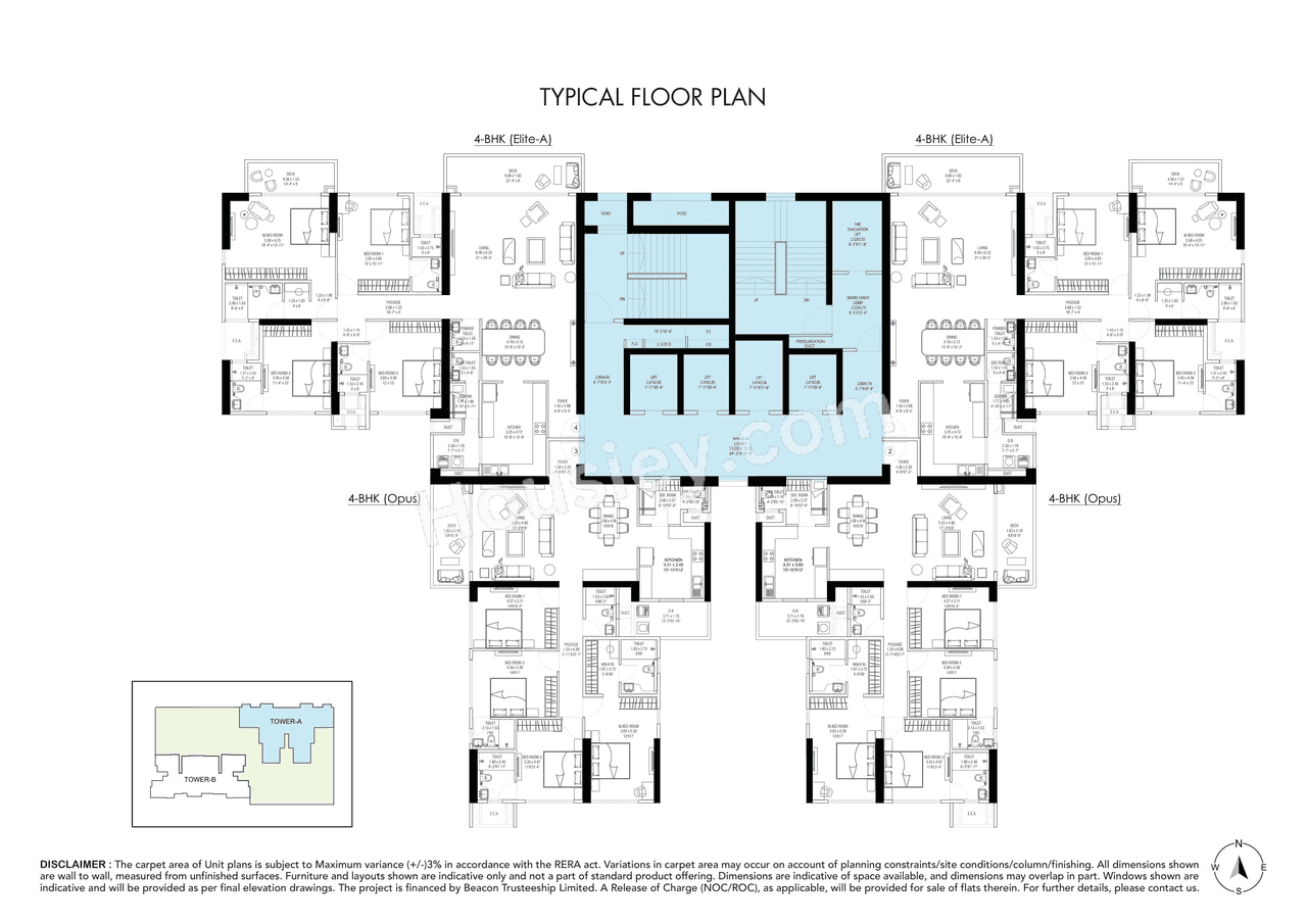 Shapoorji NP 1.2 Floor plan 1