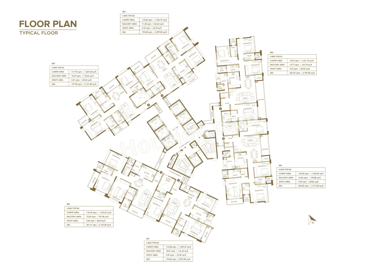 Shapoorji Pallonji Parkwest 2O Floor plan 1