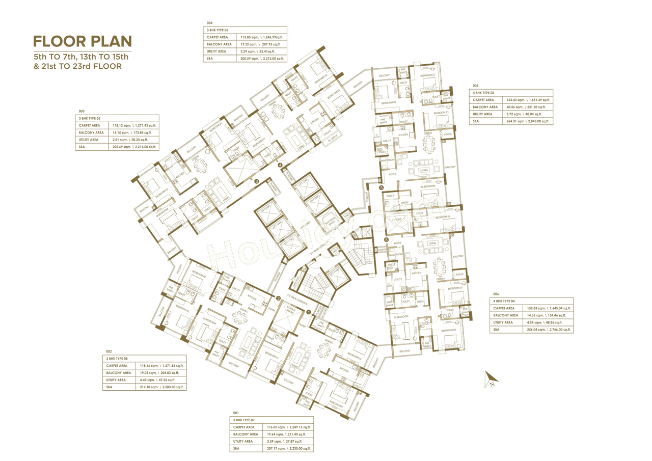 Shapoorji Pallonji Parkwest 2O Floor plan 4