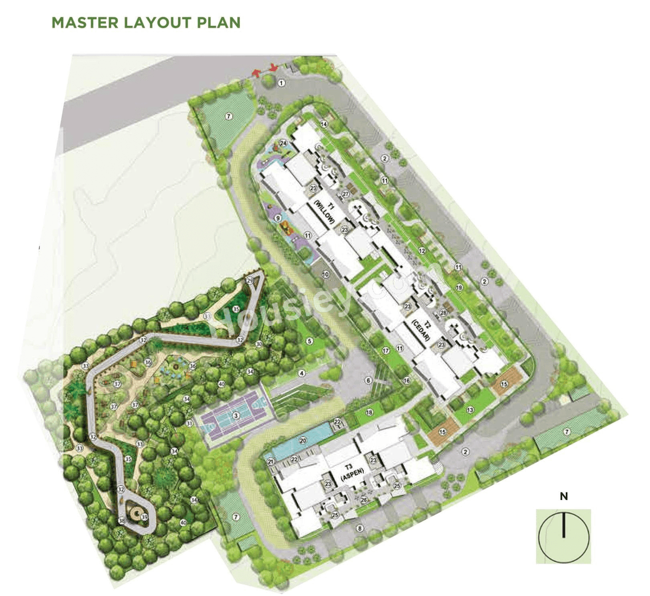 Shapoorji Pallonji Vanaha Verdant Master Plan