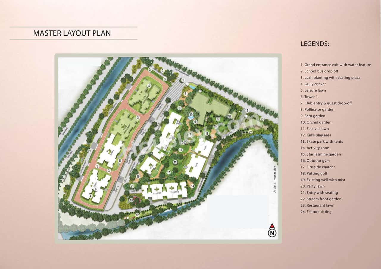 Shapoorji Pallonji Wildernest Master Plan