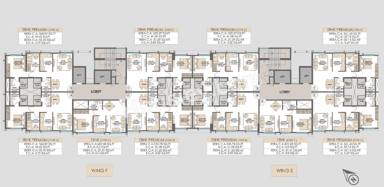 Shapoorji Sarova Siennaa Floor plan 6