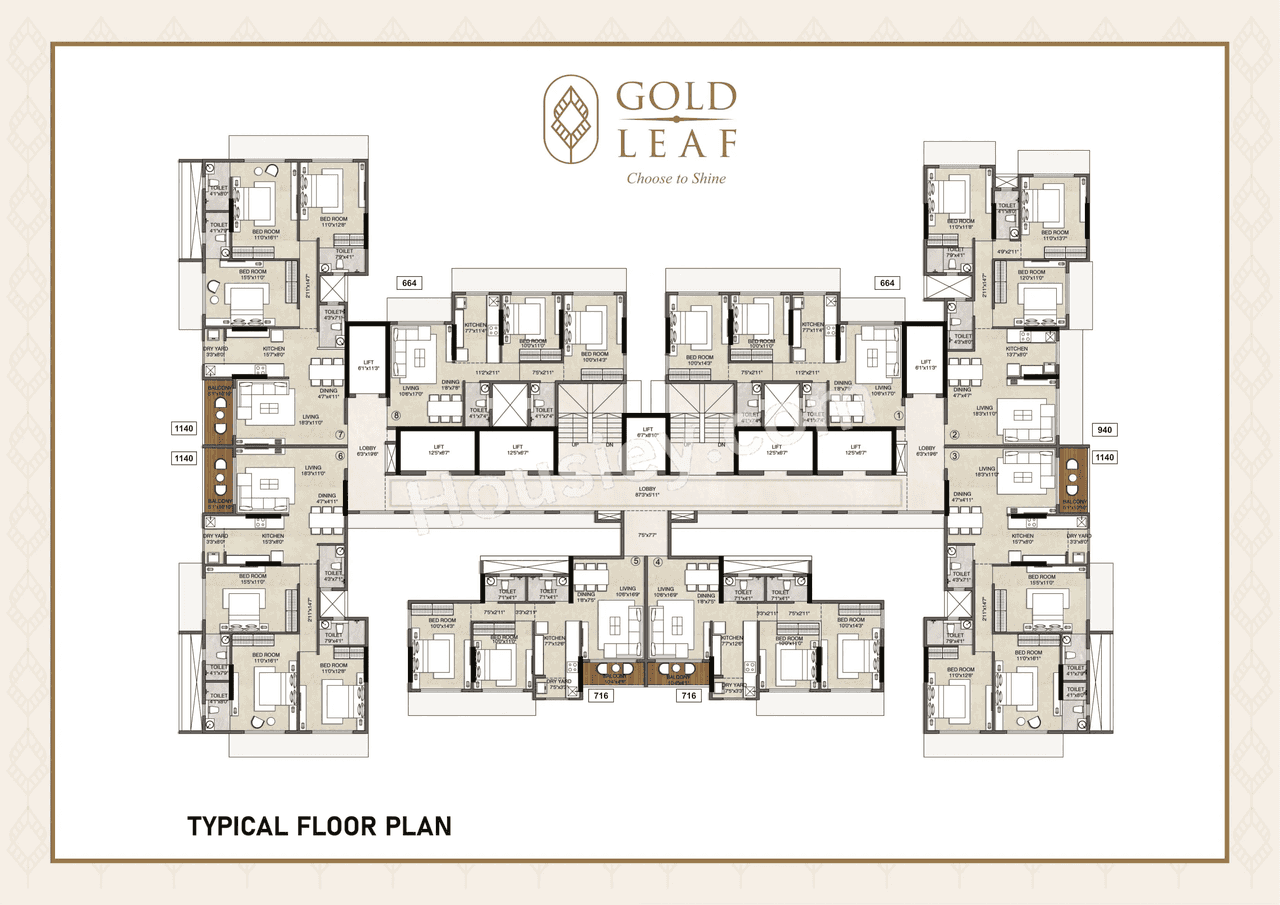 Shelaji Gold Leaf Floor Plan