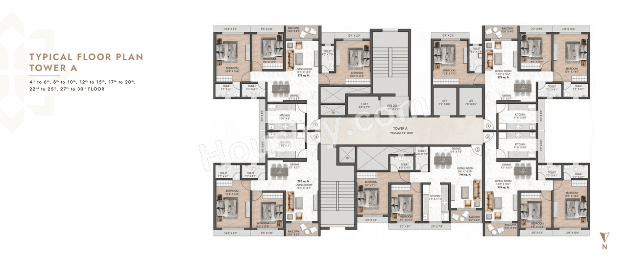 Shelar Supremus Floor plan 3