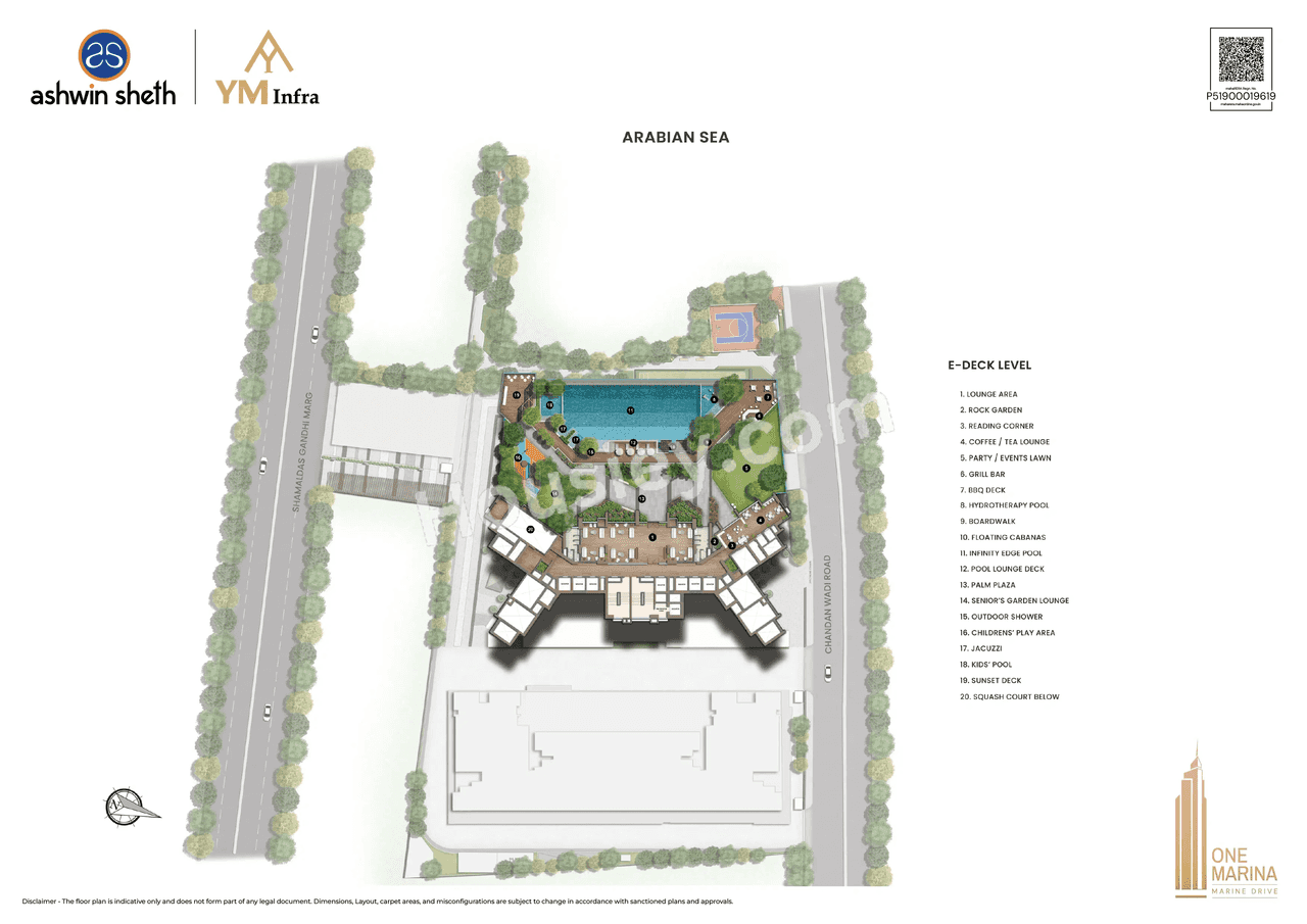Sheth One Marina Floor plan 2