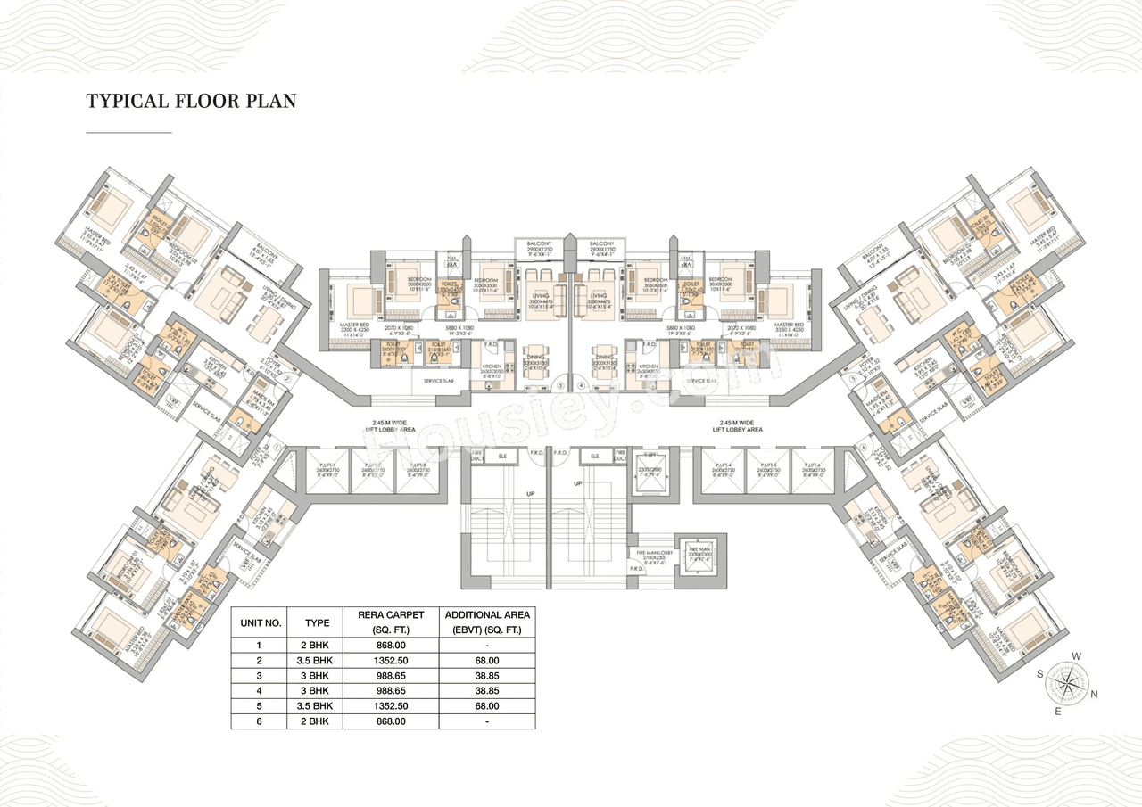 Sheth One Marina Floor plan 5