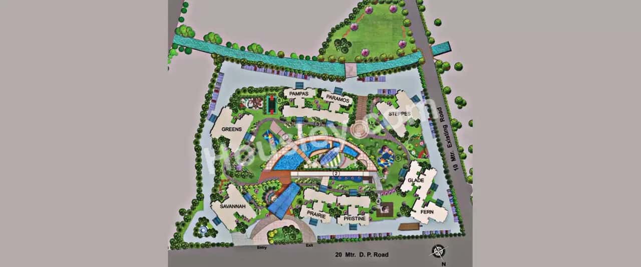 Sheth Vasant Lawns Floor plan 1