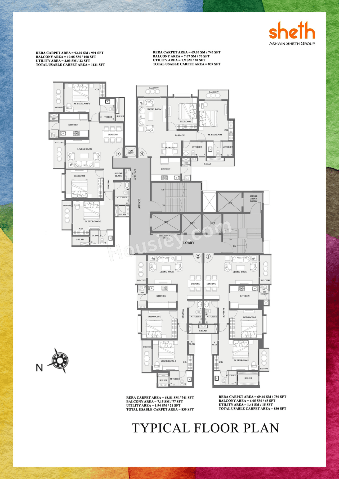 Sheth Vasant Lawns Floor plan 2