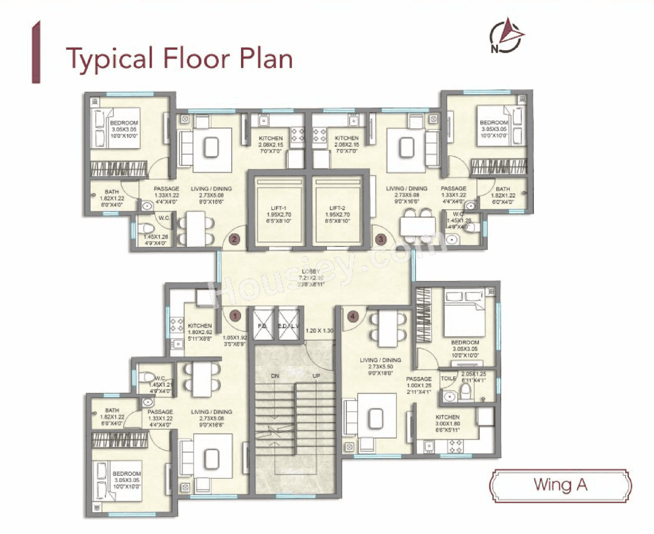 Shikara Heights Floor plan 2