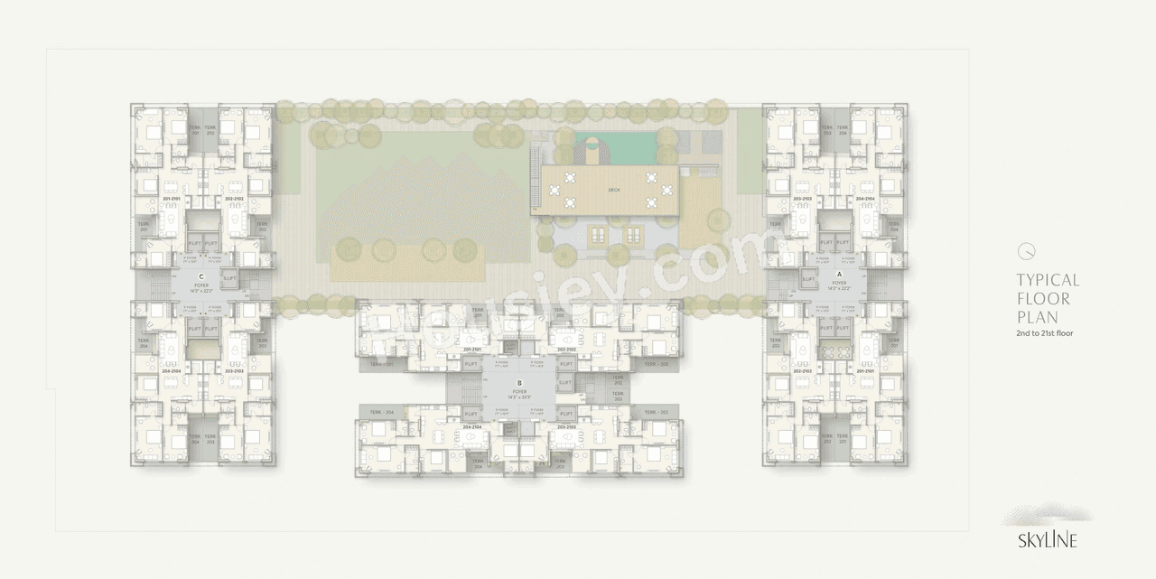 Shilp Skyline Floor Plan