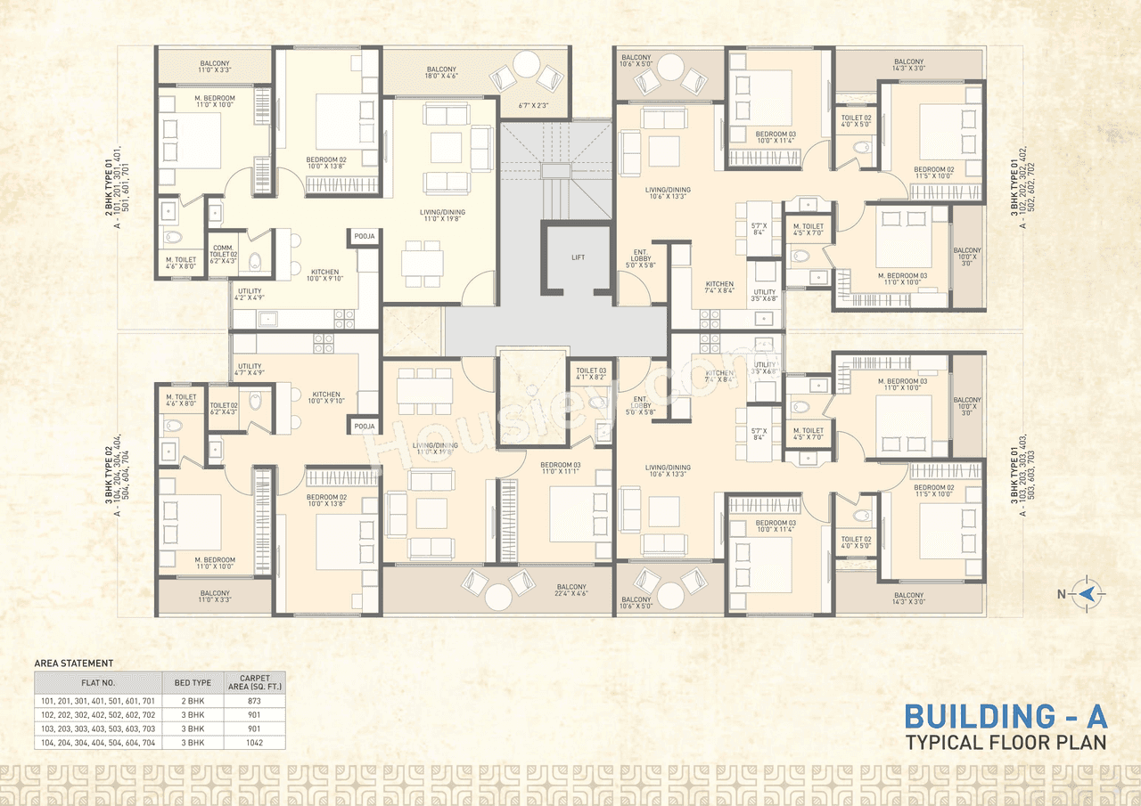 Shilpkaar Heritage Floor plan 1