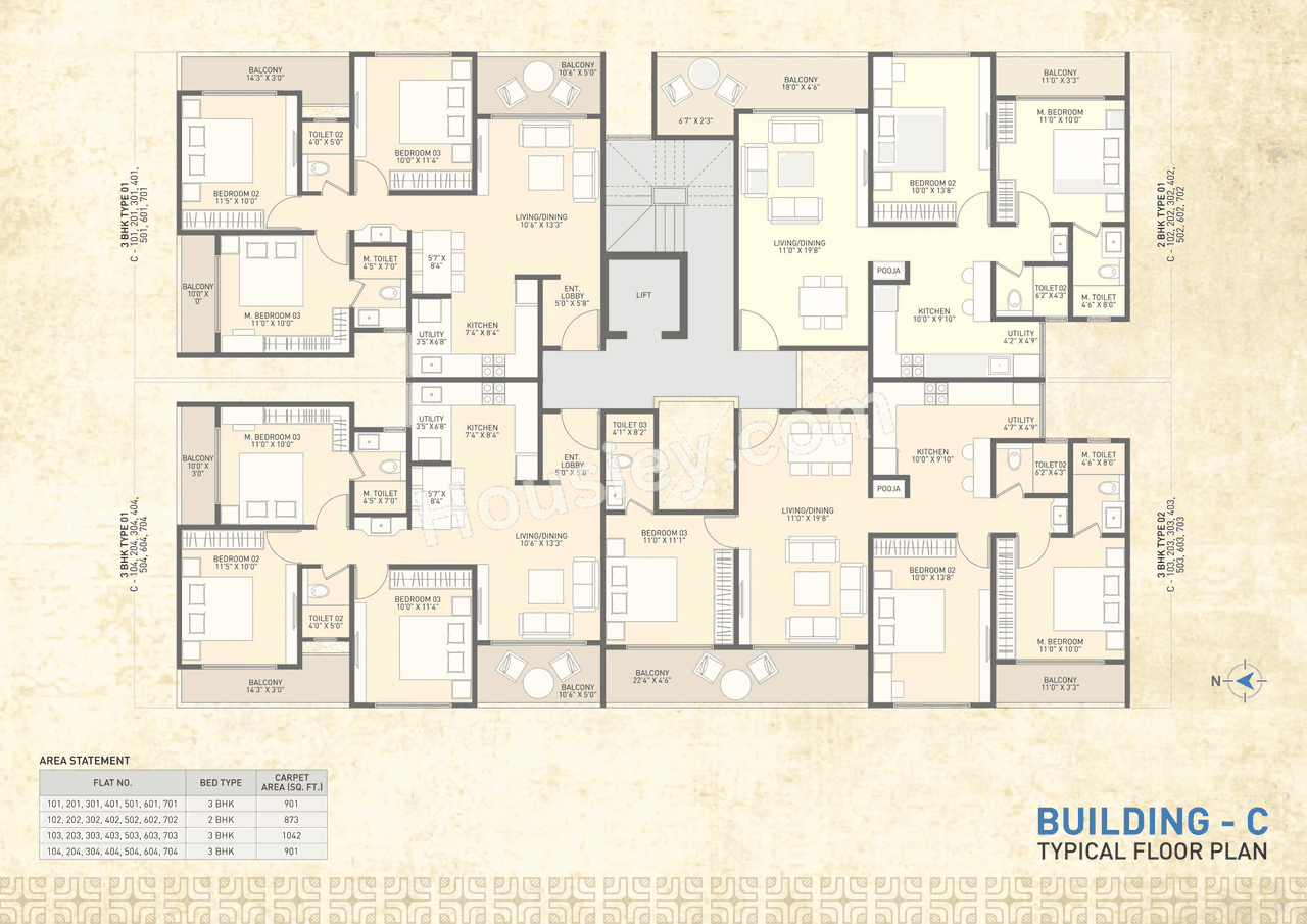 Shilpkaar Heritage Floor plan 3