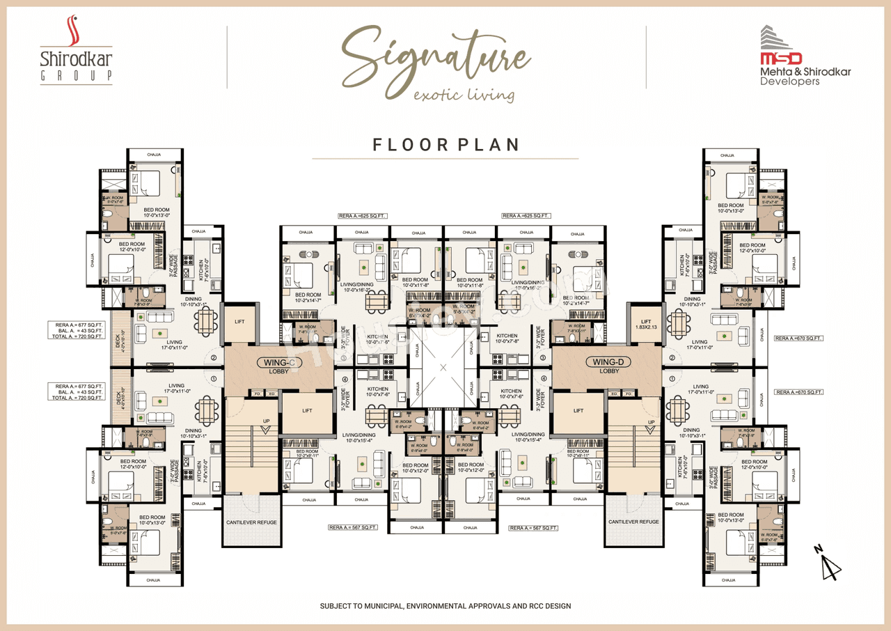 Shirodkar Signature Floor plan 2
