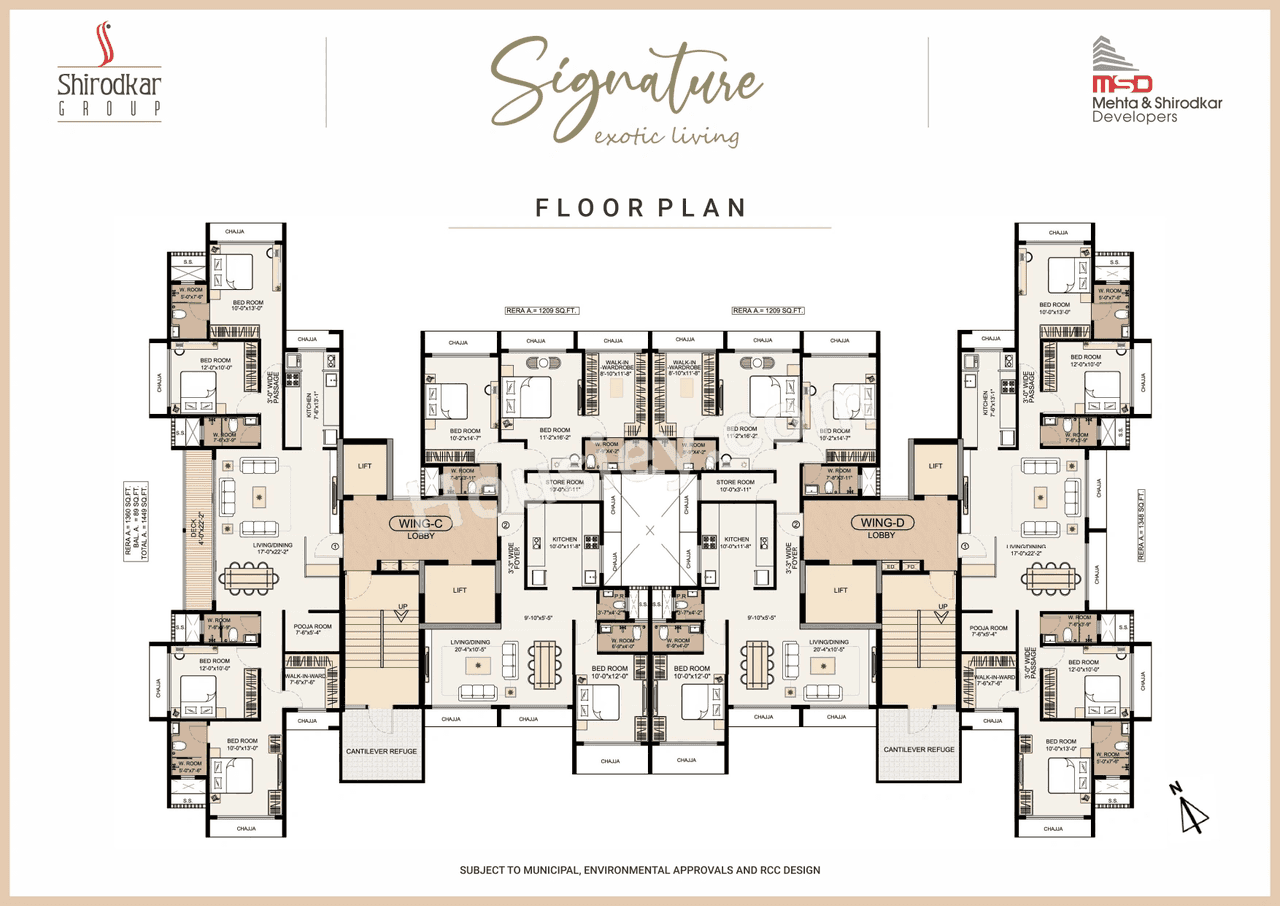 Shirodkar Signature Floor plan 4