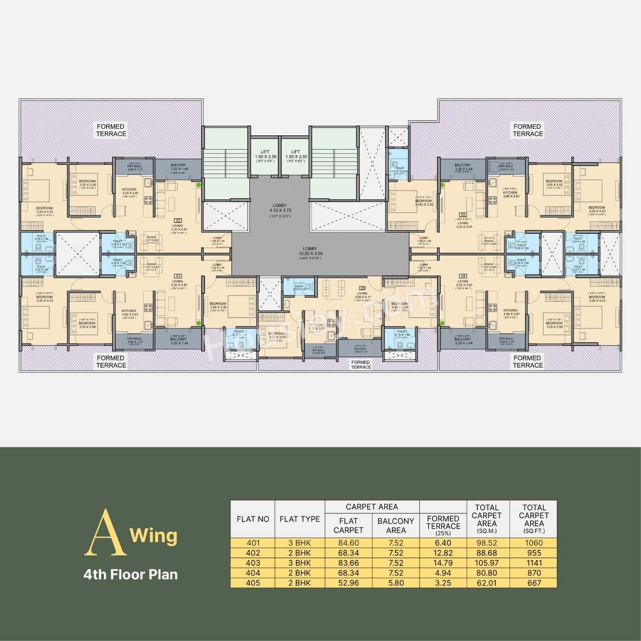 Shiv Divine Fortune Floor plan 1
