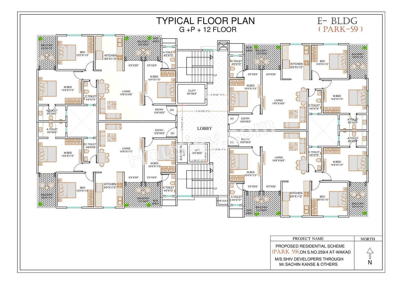 Shiv Park 59 Floor plan 2