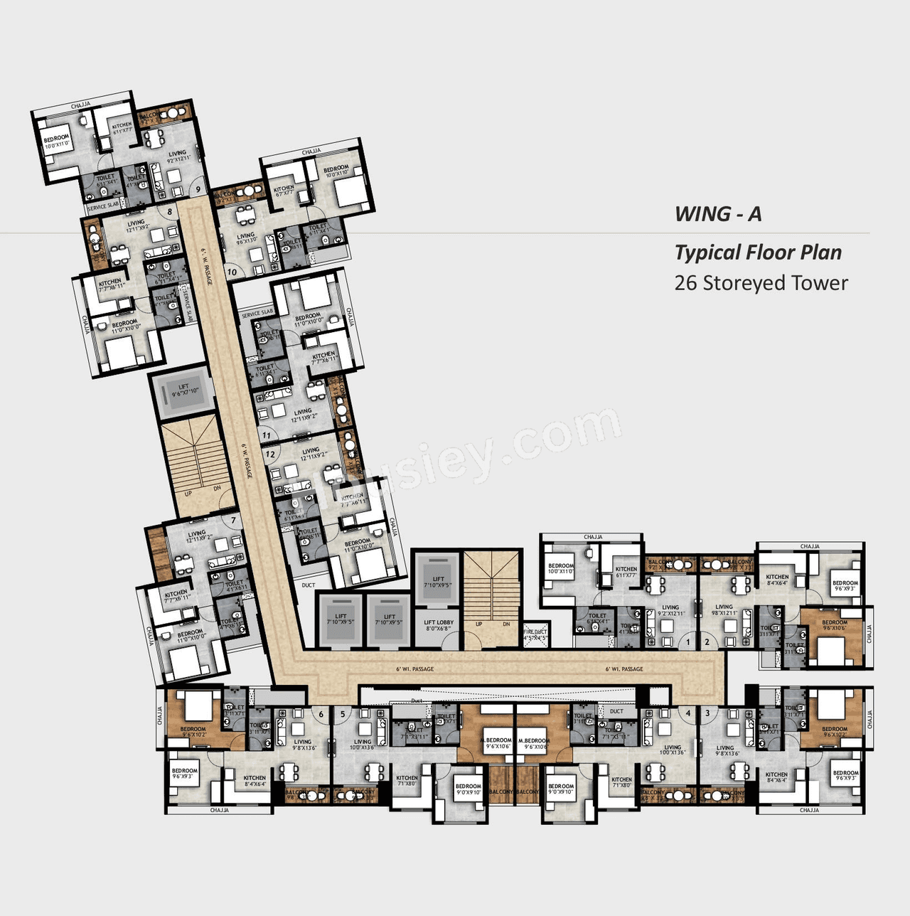 Shiv Sarovar Heritage Floor plan 1