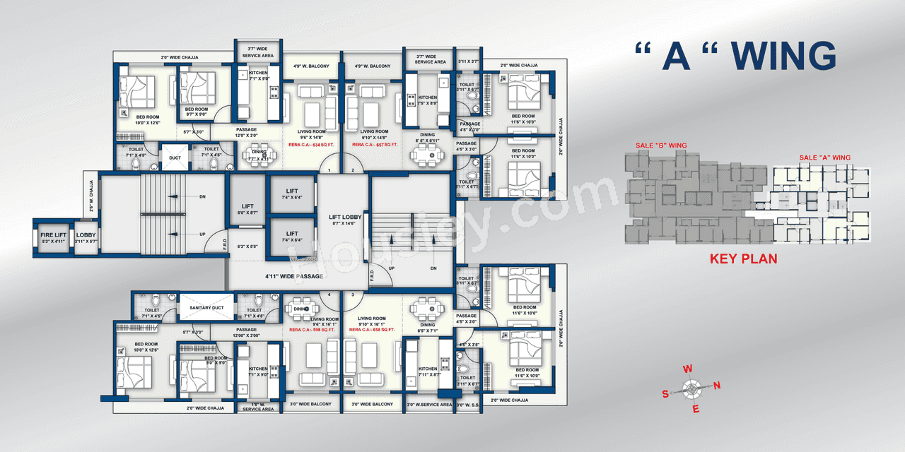 Shraddha Gold Crest Floor plan 1