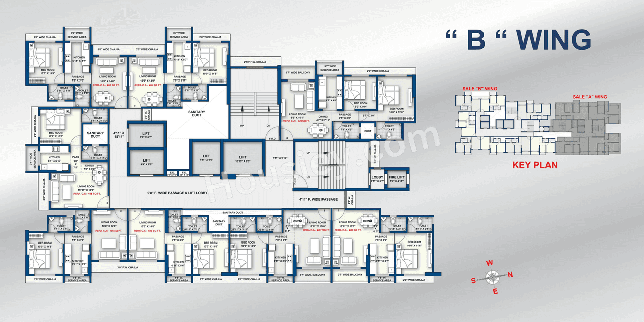 Shraddha Gold Crest Floor plan 2