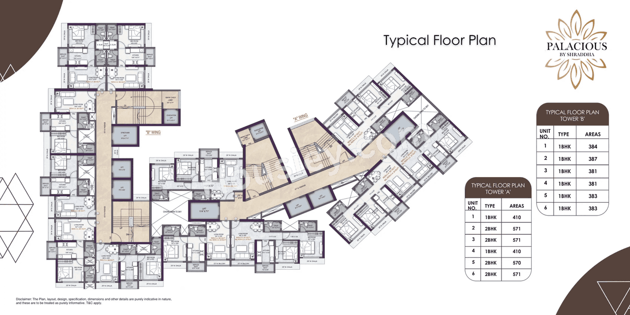 Shraddha Palacious Floor plan 1
