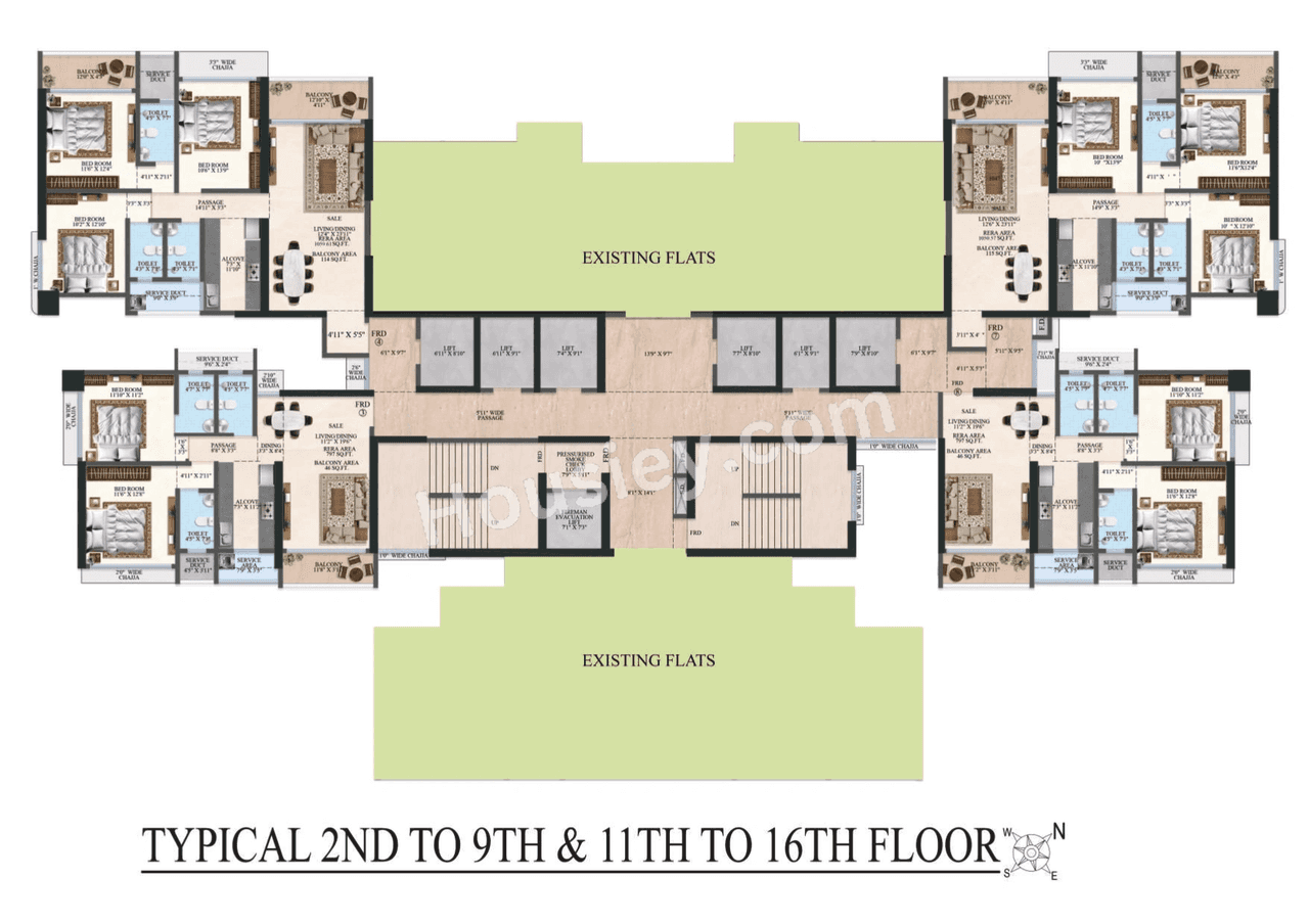 Shraddha Paradise Enclave Floor plan 1