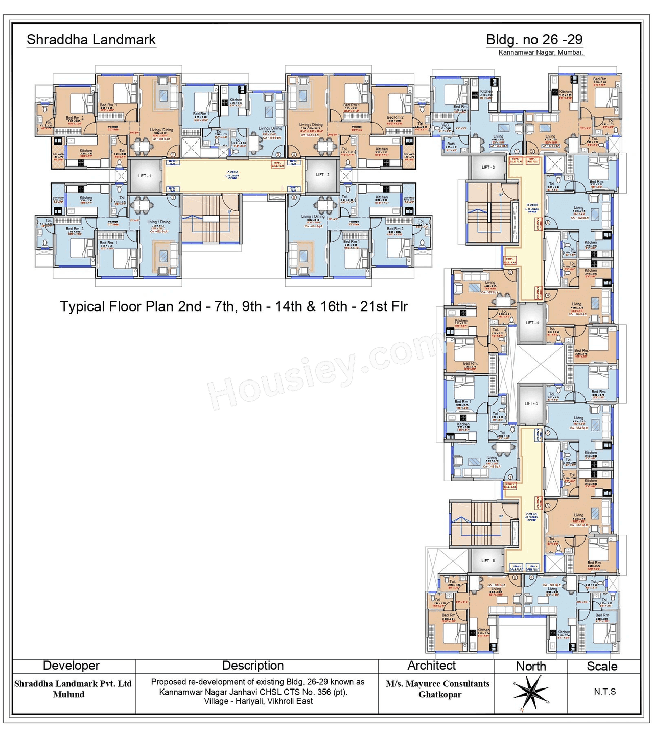 Shraddha Presidency Floor plan 2